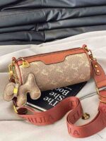 کیف دوشی زنانه طرح HERMES وارداتی کد K319 - Image 6