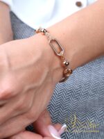 دستبند زنانه زنجیری طرح طلا ژوپینگ | Xuping کد B2232